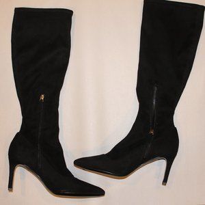 Black suede Women's boots